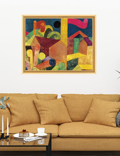 Paysage avec maisons - Paul Klee