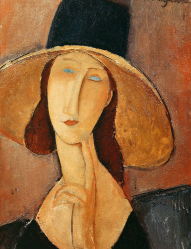 Faites vous livrer une reproduction haut de gamme de Jeanne Hebuterne avec un grand chapeau - Amedeo Modigliani pour votre décoration d'intérieur. Produit en France sur verre acrylique ou aluminium dibond, disponible en de multiples formats et à partir de 49,90 €. 