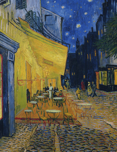 Faites vous livrer une reproduction haut de gamme de La terrasse de café - Vincent Van Gogh pour votre décoration d'intérieur. Produit en France sur verre acrylique ou aluminium dibond, disponible en de multiples formats et à partir de 49,90 €. 