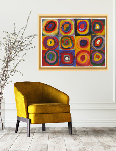 Cercles concentriques - Vassily Kandinsky