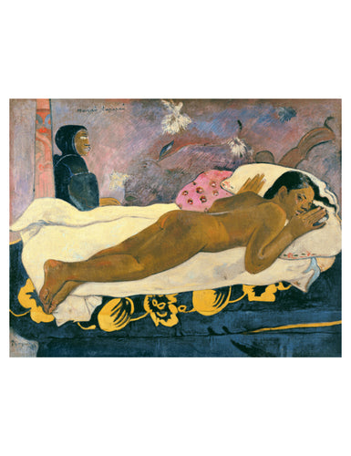 Faites vous livrer une reproduction haut de gamme de Manao Tupapau - Paul Gauguin pour votre décoration d'intérieur. Produit en France sur verre acrylique ou aluminium dibond, disponible en de multiples formats et à partir de 49,90 €. 