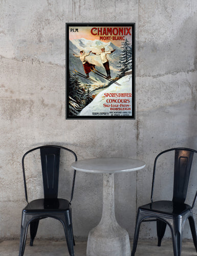Affiche Chamonix - Francisco Tamagno
