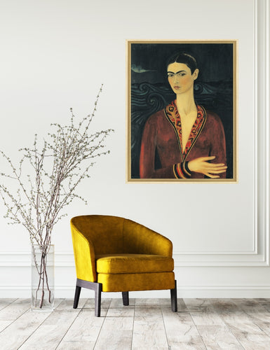 Autoportrait à la robe de velours - Frida Kahlo